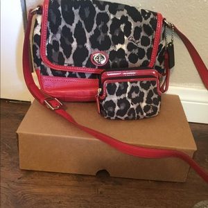 Coach crossbody and coin purse